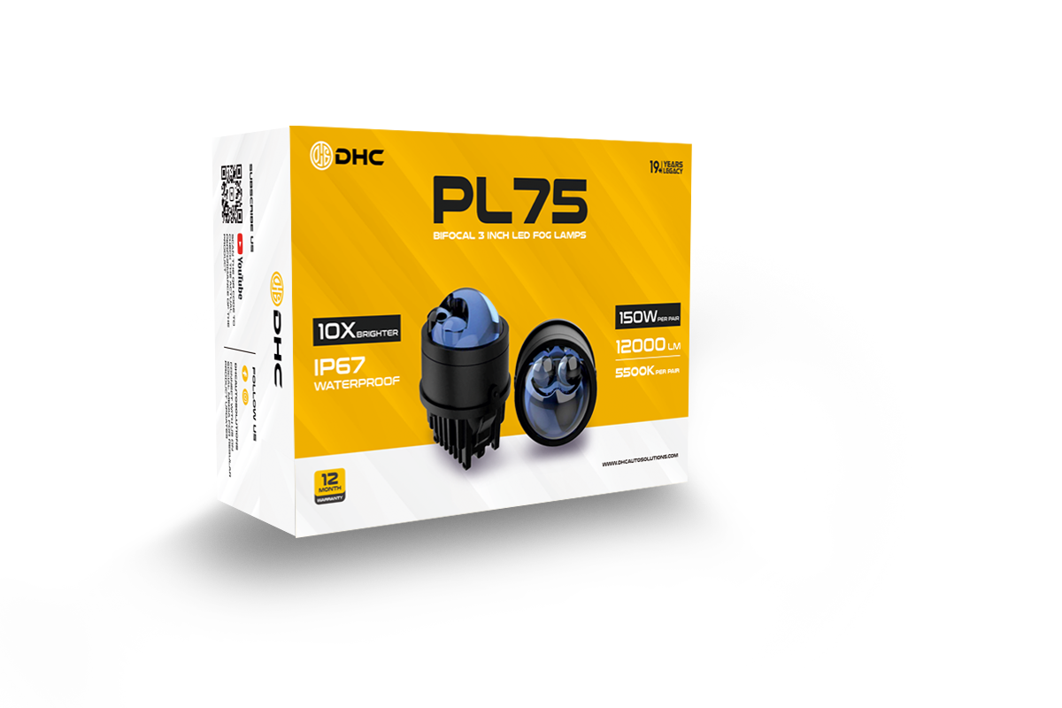 Pl75 Bifocal 3 Inch Led Fog Lamps